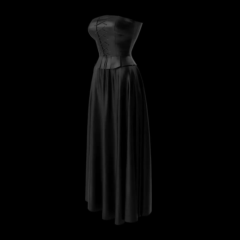 Corset With Black Skirt 2